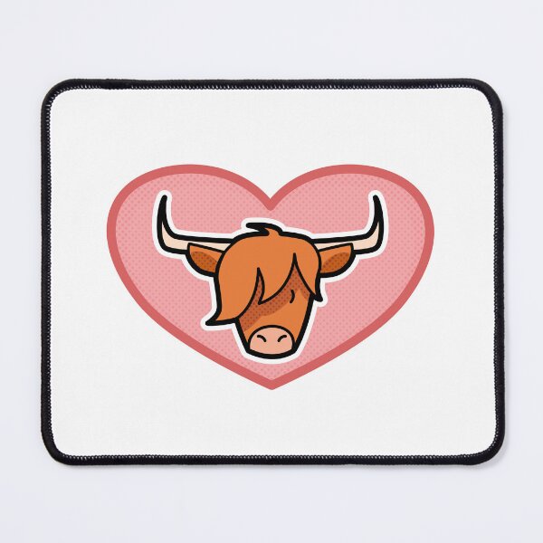 Item preview, Love Red Highland Cows designed and sold by itsgillymac.