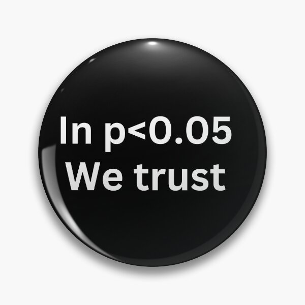Item preview, In p<0.05 we trust, funny statistics and data science designed and sold by NoetherSym.