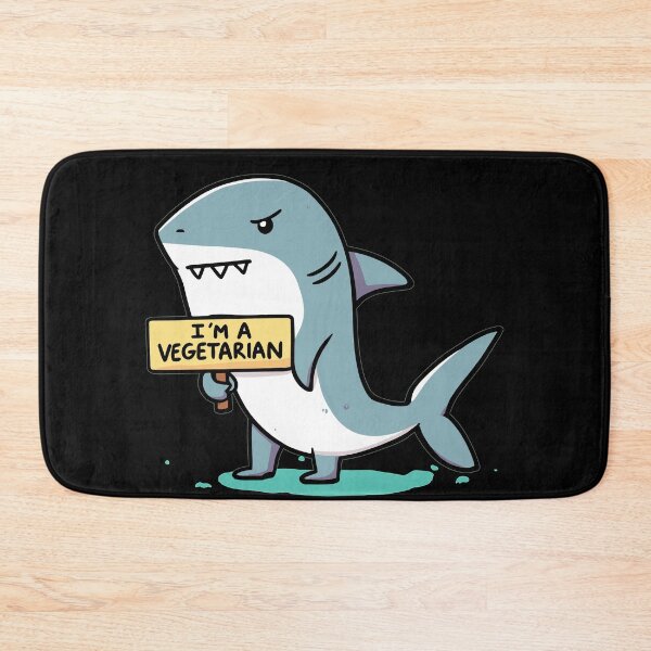 Item preview, Laughing Shark - Hilarious Ocean Predator Tee designed and sold by SoftMax.