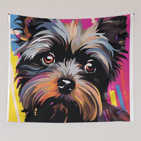 Item preview, Affenpinscher Pet Pop Wall Art designed and sold by TheWildFlix.