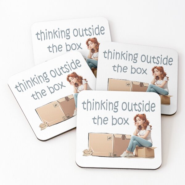 Item preview, Thinking Outside the Box designed and sold by NordicBadger.