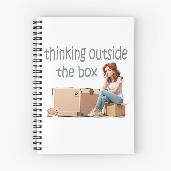 Item preview, Thinking Outside the Box designed and sold by NordicBadger.