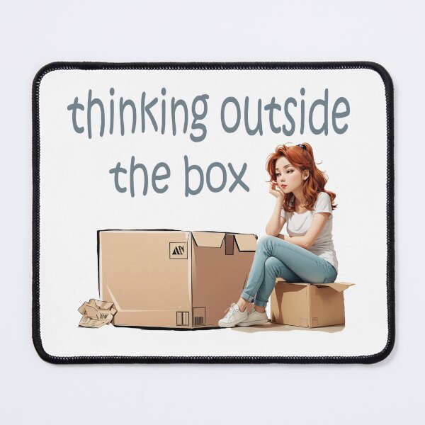 Item preview, Thinking Outside the Box designed and sold by NordicBadger.