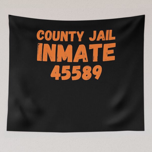 Item preview, Halloween County Jail Inmate 45589 designed and sold by VividPrints Store (+7k ⭐⭐⭐⭐⭐).