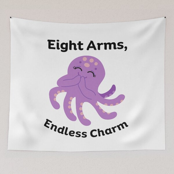 Item preview, Eight Arms, Endless Charm designed and sold by SarcastiCrafts.