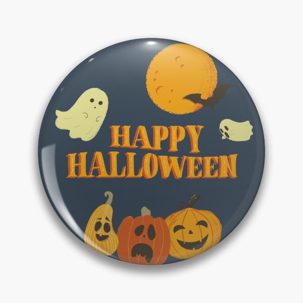 Item preview, happy halloween scene designed and sold by ruelessdesign.
