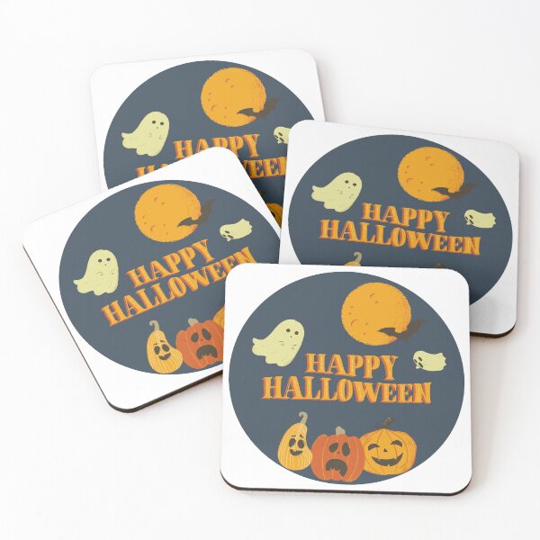 Item preview, happy halloween scene designed and sold by ruelessdesign.