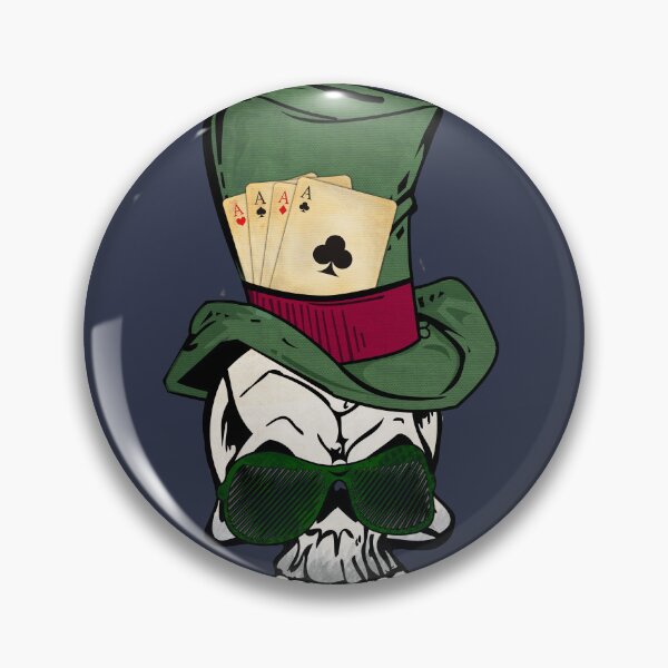Item preview, Poker Face Skull and Top Hat designed and sold by ea-photos.