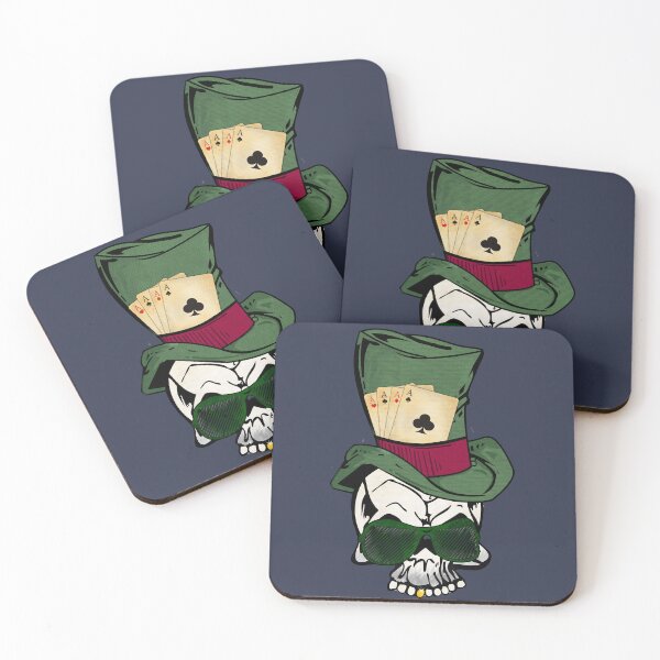 Item preview, Poker Face Skull and Top Hat designed and sold by ea-photos.