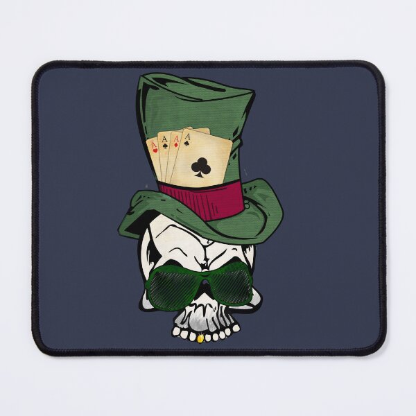 Item preview, Poker Face Skull and Top Hat designed and sold by ea-photos.