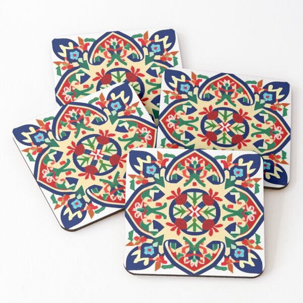 Item preview, Palestinian floral design  designed and sold by Roxburylane.