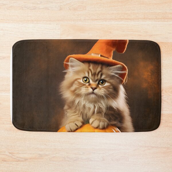 Item preview, Witching Whiskers: Paws and Pumpkins designed and sold by CraftFusionArt.