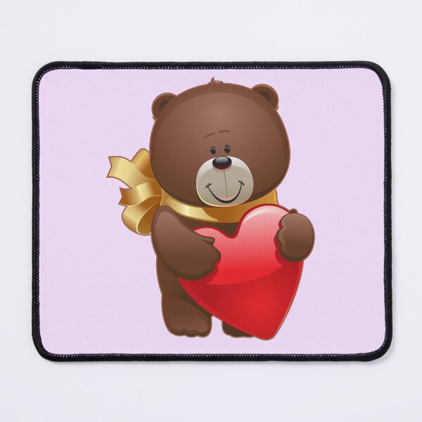 Item preview, Cute Teddy Bear with Heart | Limited Edition designed and sold by Checkmate55.