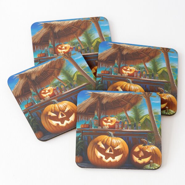 Item preview, Tiki Halloween designed and sold by MatrixTattoo.