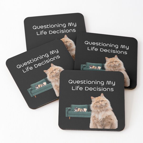 Item preview, Mama Cat Questions Her Life Decisions designed and sold by 5PointsDigital.