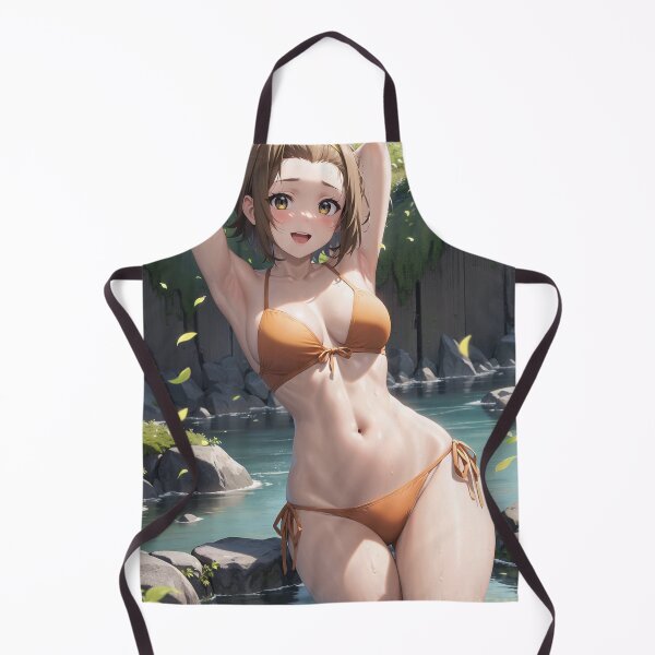 Item preview, Ritsu Tainaka orange sexy bikini designed and sold by moustachepan.