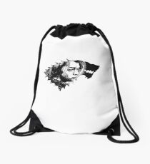 Game Of Wolves Drawstring Bag
