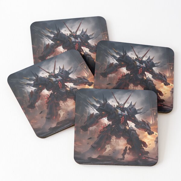 Item preview, gundam in a scary style in a magic world designed and sold by Sylfex.