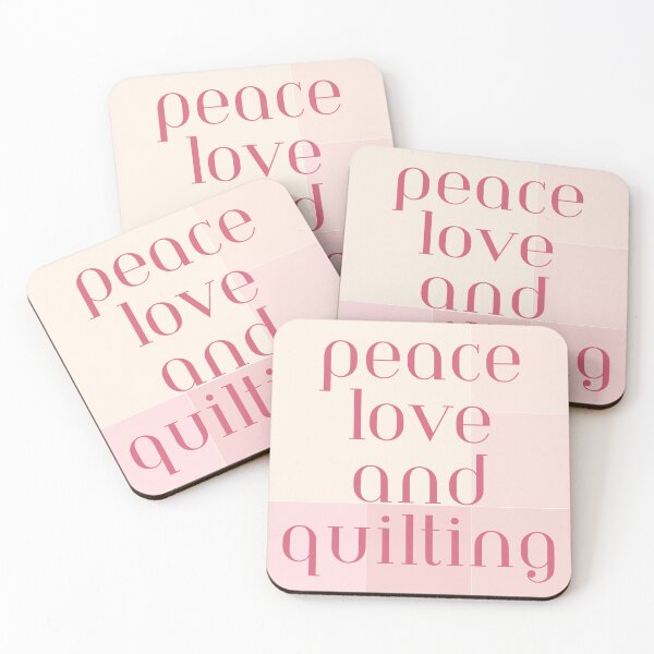 Item preview, Quilting, peace love and quilting - for the quilter designed and sold by NorthernSnappy.