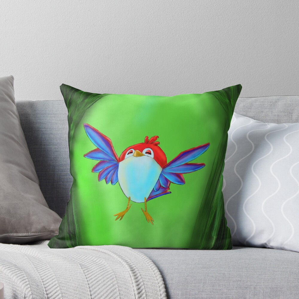 Item preview, Throw Pillow designed and sold by rodoart.