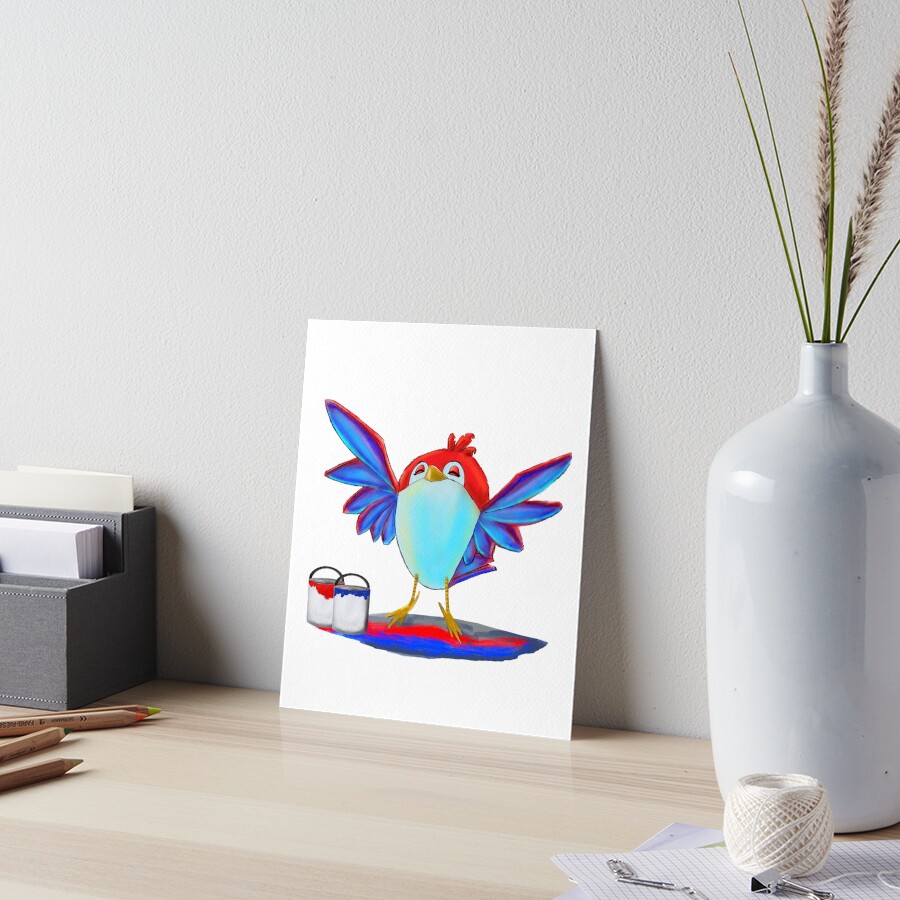 Item preview, Art Board Print designed and sold by rodoart.