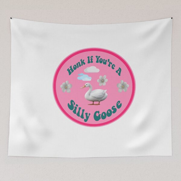 Item preview, Honk If You're A Silly Goose Funny Meme  designed and sold by stylechoc.