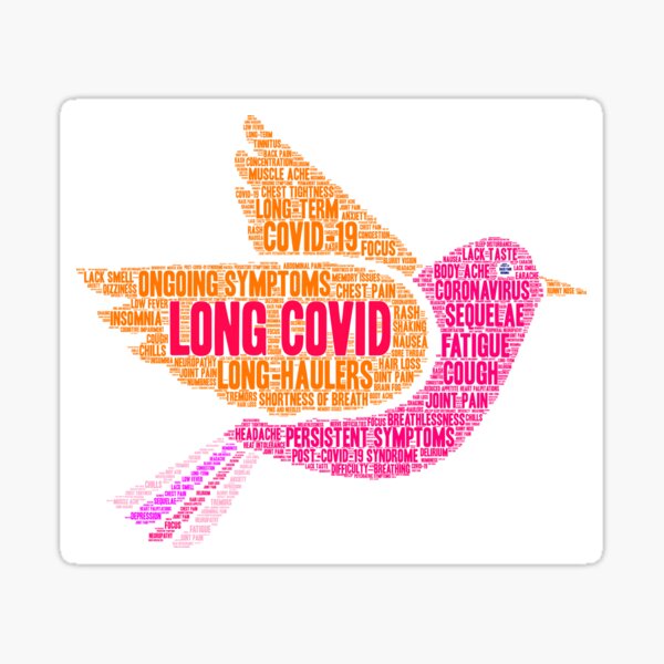 Item preview, Long COVID Bird designed and sold by Mary Ladd.