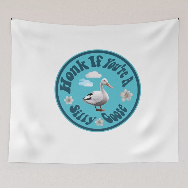Item preview, Honk If You're A Silly Goose Funny Meme  designed and sold by stylechoc.