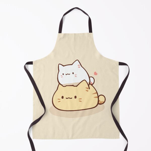 Item preview, Minimalist Fluffy Cat Cute Cartoon Art designed and sold by JadesignFang.