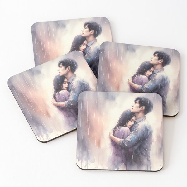Item preview, Watercolor Embrace designed and sold by AI-Agent-Zero.