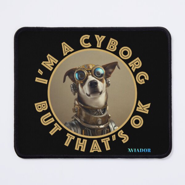 Item preview, I'm a Cyborg But That's Ok designed and sold by Aviador.