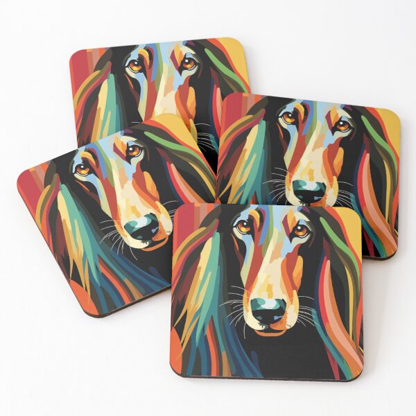 Item preview, Afghan Hound Wall Art designed and sold by TheWildFlix.