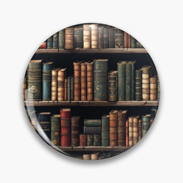 Item preview, Old Books Bookshelf designed and sold by SipandStan.