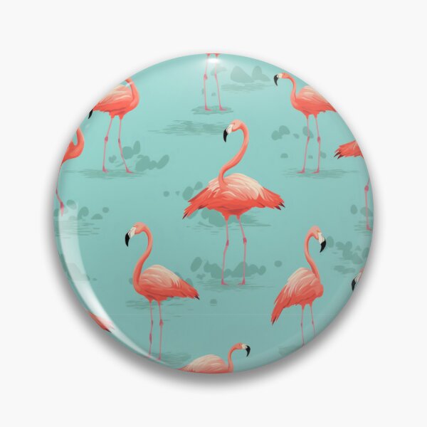 Item preview, Wrong footed Flamingos Digital Pattern designed and sold by zolarche.