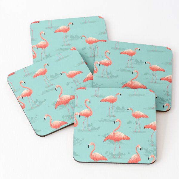 Item preview, Wrong footed Flamingos Digital Pattern designed and sold by zolarche.