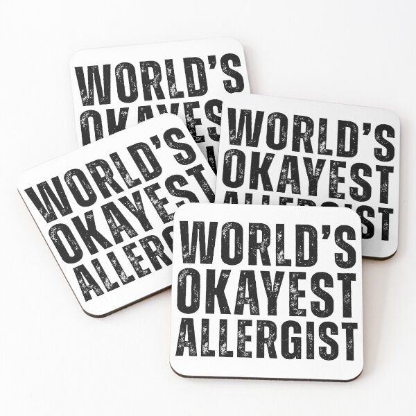 Item preview, Worlds Okayest Allergist designed and sold by kamrankhan.