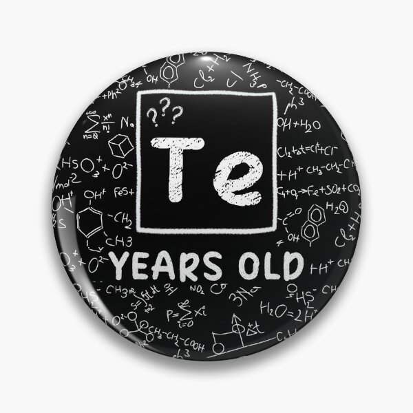 Item preview, 52nd Birthday Design Periodic Table Of Elements 52 Years designed and sold by Chmielayka.