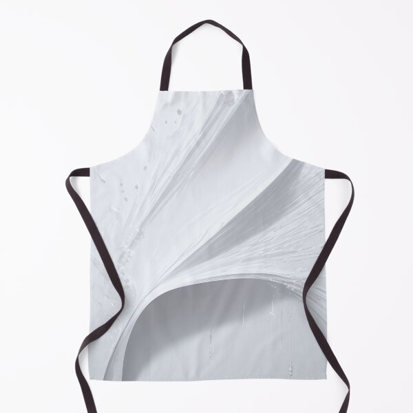 Item preview, Abstract white paint splash pattern designed and sold by twisted-dot.
