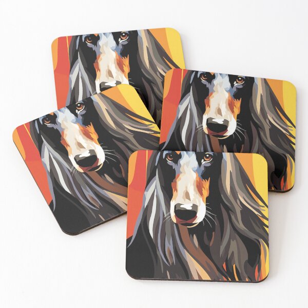 Item preview, Afghan Hound Home Decor Art designed and sold by TheWildFlix.