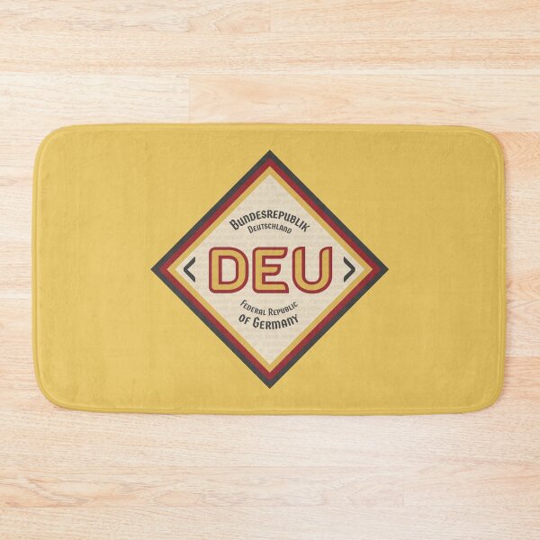 Item preview, DEU - Germany diamond emblem - yellow gold background designed and sold by we-rove.