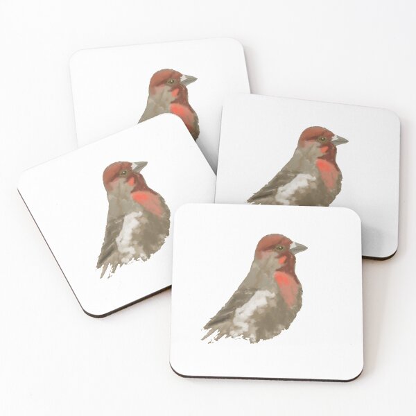 Item preview, Ruffled House Finch designed and sold by VerdeDoodleDuck.