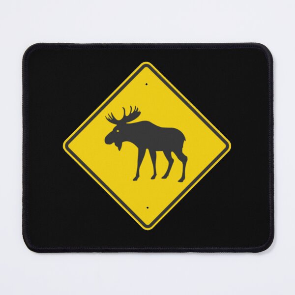 Item preview, Moose Crossing T-Shirt Sign Hunting designed and sold by James5Seven.