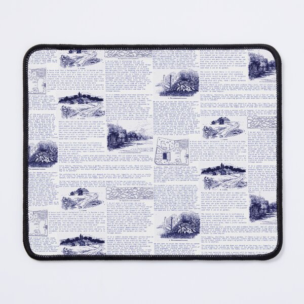 Item preview, Vintage Garden Text - Navy designed and sold by BayhillStudio.