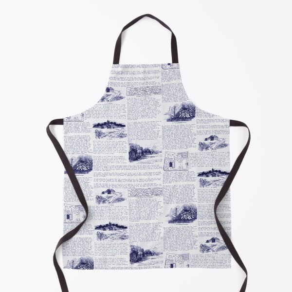 Item preview, Vintage Garden Text - Navy designed and sold by BayhillStudio.