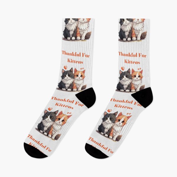 Item preview, Thankful for kittens Thanksgiving T-shirt designed and sold by Tinytrends.
