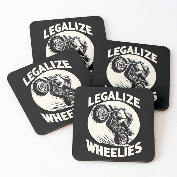 Item preview, Funny Legalize Wheelies Motorcycle designed and sold by Davidpama.