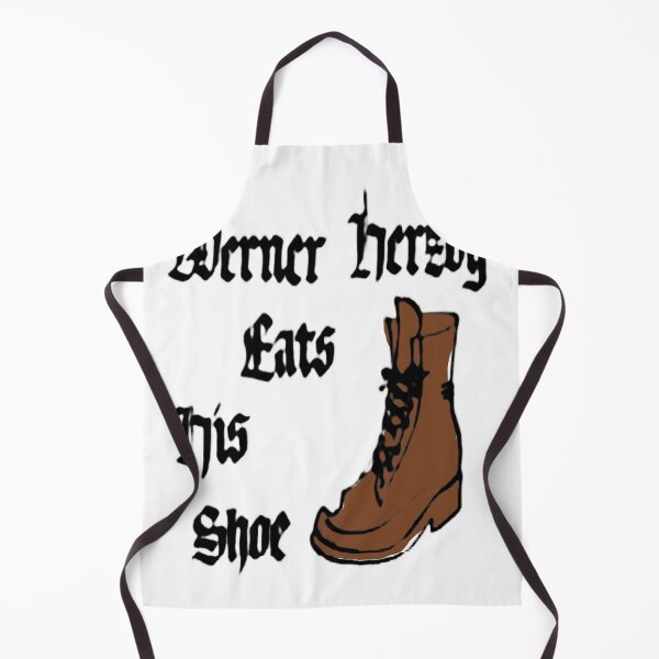 Item preview, WERNER HERZOG EATS HIS SHOE designed and sold by skeletons-lair.