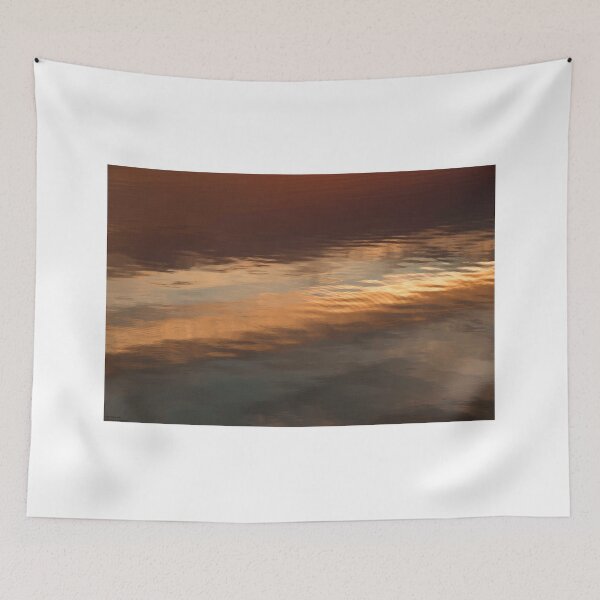 Item preview, One Sunset Reflection Abstract - 1 ©  designed and sold by © Hany G. Jadaa © Prince John Photography.