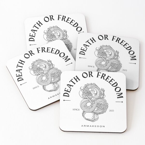 Item preview, death or freedom  designed and sold by Armkdesigns.