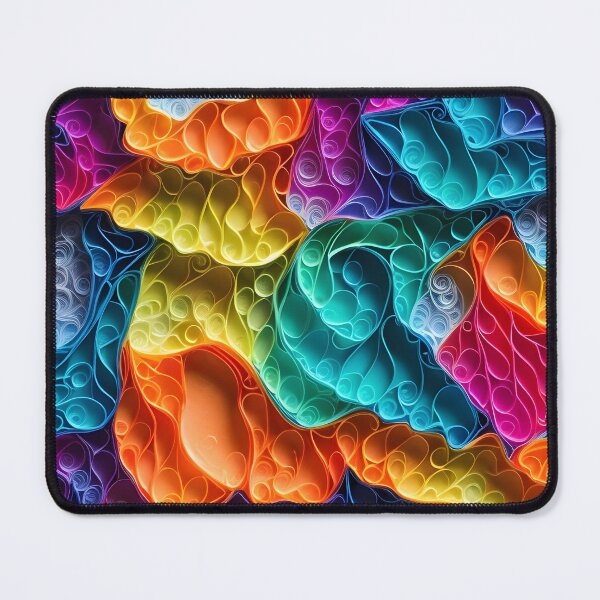 Item preview, Abstract background quilling pettern designed and sold by StickerificArt.